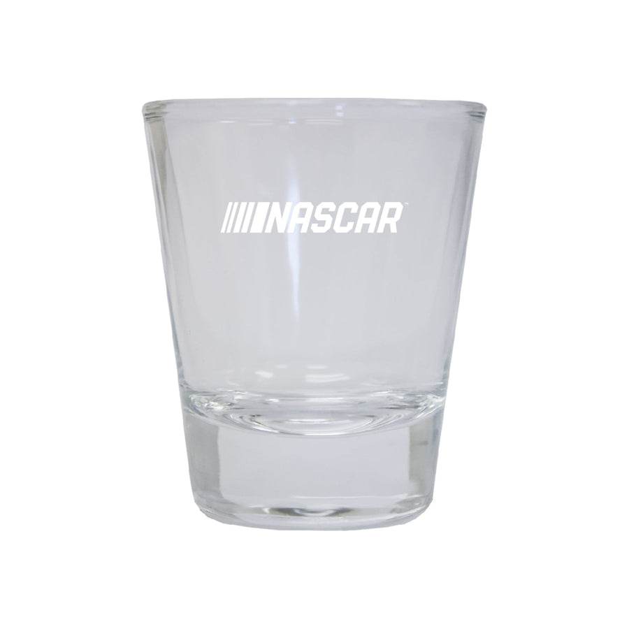 Nascar Etched Round Shot Glass for 2022 Image 1