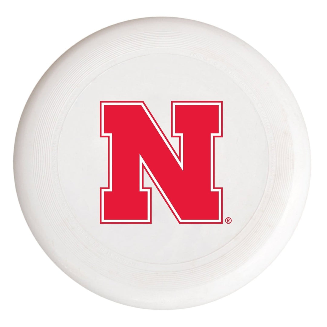 Nebraska Cornhuskers NCAA Licensed Flying Disc - Premium PVC, 10.75 Diameter, Perfect for Fans and Players of All Image 1