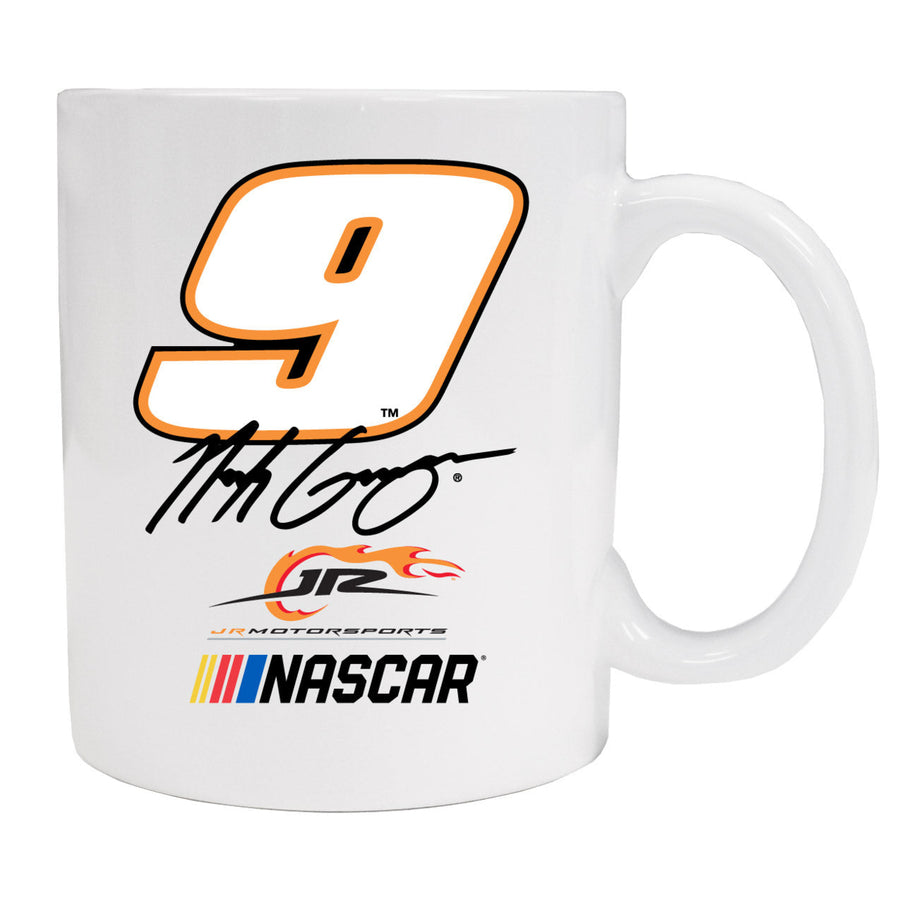 Noah Gragson 9 Ceramic White Mug for 2020 (White). Image 1