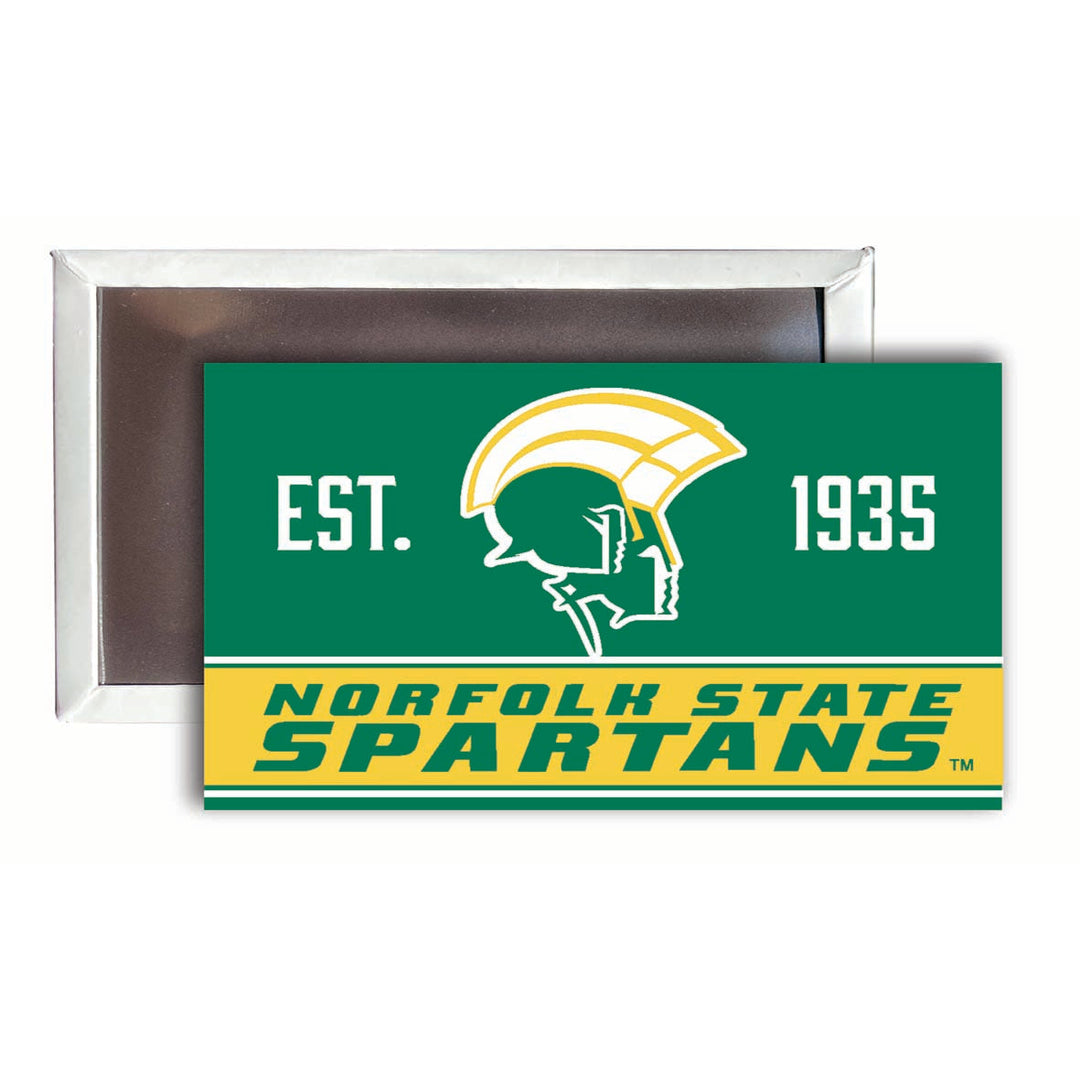 Norfolk State University 2x3-Inch NCAA Vibrant Collegiate Fridge Magnet - Multi-Surface Team Pride Accessory Single Unit Image 1