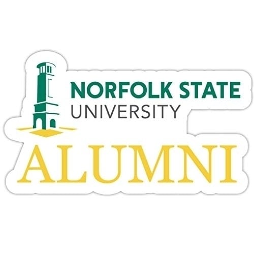 Norfolk State University 4-Inch Alumni NCAA Vinyl Sticker - Durable School Spirit Decal Image 1