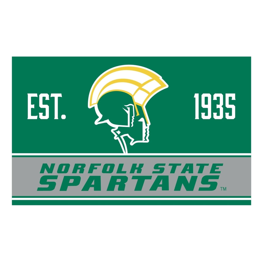 Norfolk State University Wood Sign with Frame Image 1