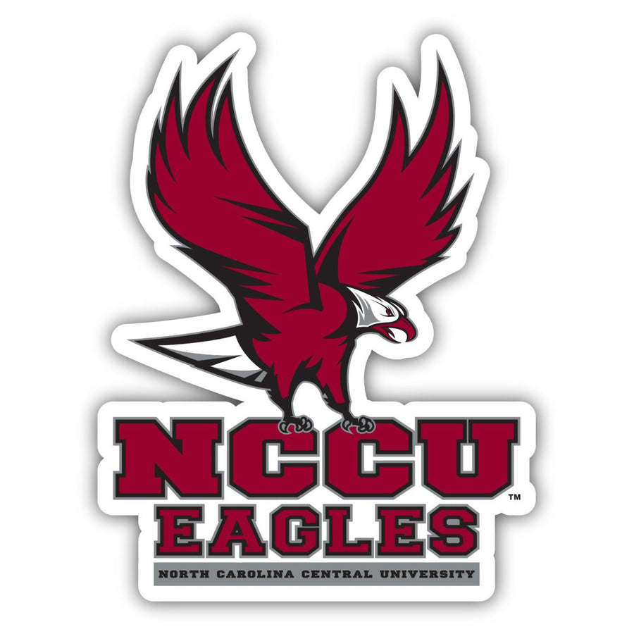 North Carolina Central Eagles 4-Inch Elegant School Logo NCAA Vinyl Decal Sticker for Fans, Students, and Alumni Image 1