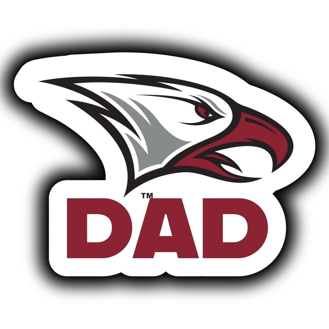 North Carolina Central Eagles 4-Inch Proud Dad NCAA - Durable School Spirit Vinyl Decal Perfect Image 1