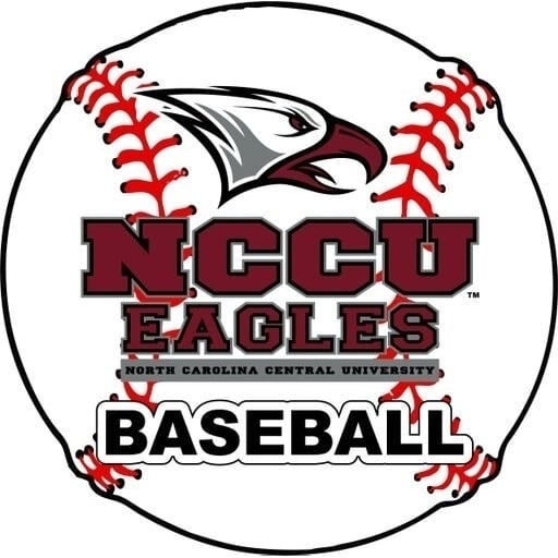 North Carolina Central Eagles 4-Inch Round Baseball NCAA Passion Vinyl Decal Sticker Image 1