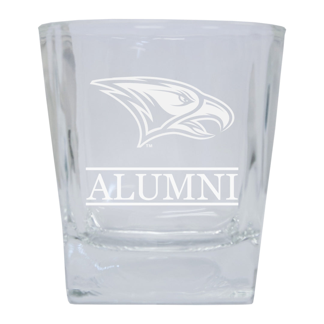 North Carolina Central Eagles 2-Pack Alumni Elegance 10oz Etched Glass Tumbler Image 1