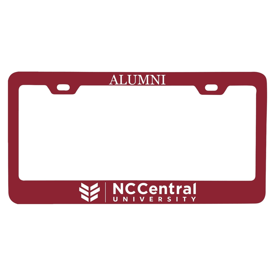 North Carolina Central Eagles Alumni License Plate Frame Image 1