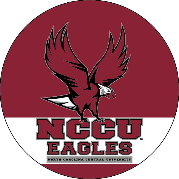 North Carolina Central Eagles Officially Licensed Paper Coasters (4-Pack) - Vibrant, Furniture-Safe Design Image 1