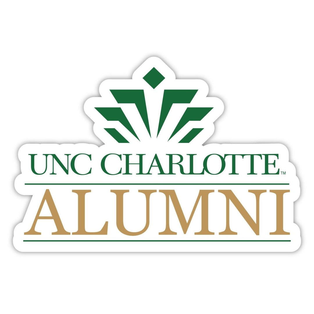 North Carolina Charlotte Forty-Niners 4-Inch Alumni NCAA Vinyl Sticker - Durable School Spirit Decal Image 1