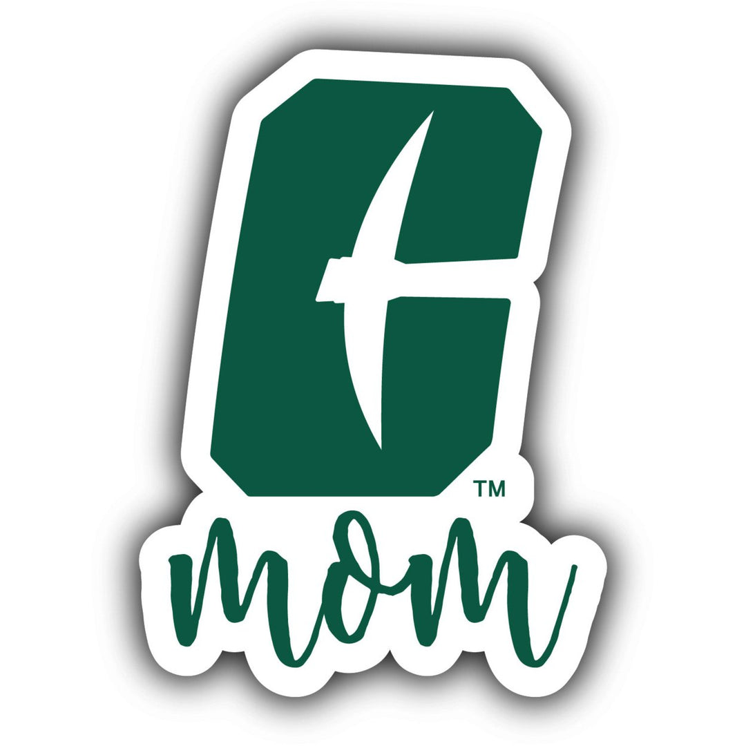 North Carolina Charlotte Forty-Niners 4-Inch Proud Mom NCAA - Durable School Spirit Vinyl Decal Perfect Image 1