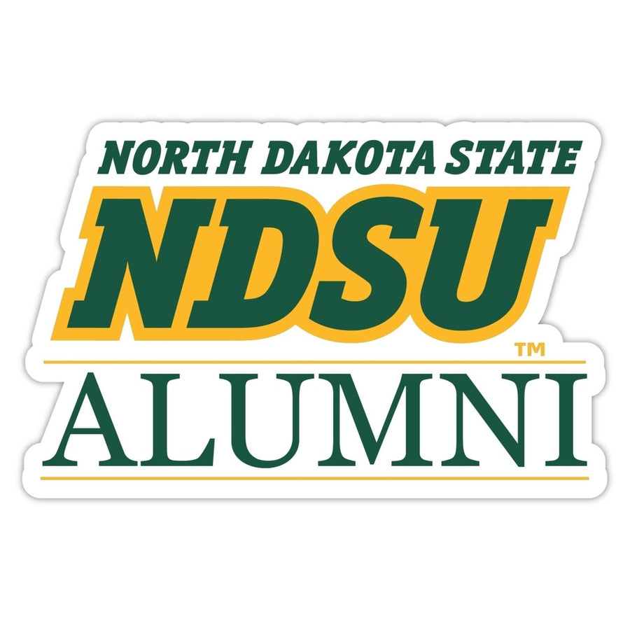 North Dakota State Bison 4-Inch Alumni NCAA Vinyl Sticker - Durable School Spirit Decal Image 1