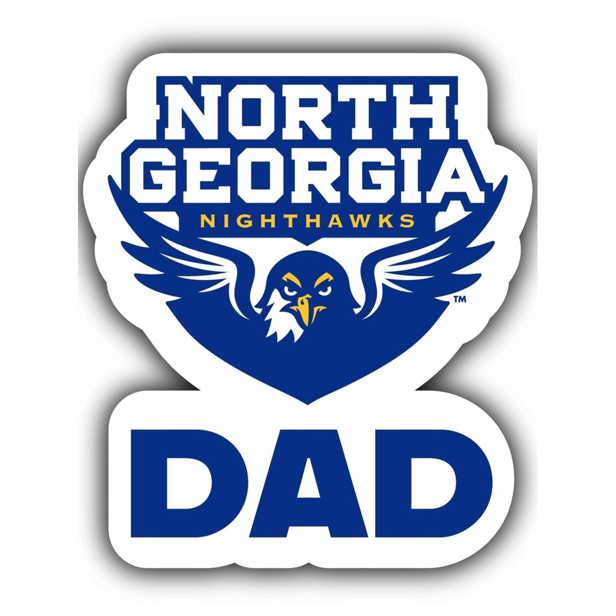 North Georgia Nighhawks 4-Inch Dad NCAA Vinyl Decal Sticker for Fans, Students, and Alumni Image 1