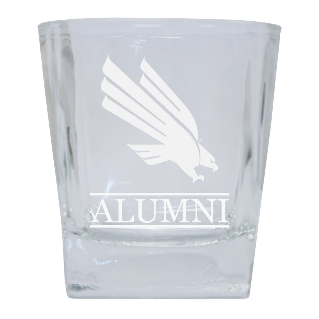 North Texas 2-Pack Alumni Elegance 10oz Etched Glass Tumbler Image 1