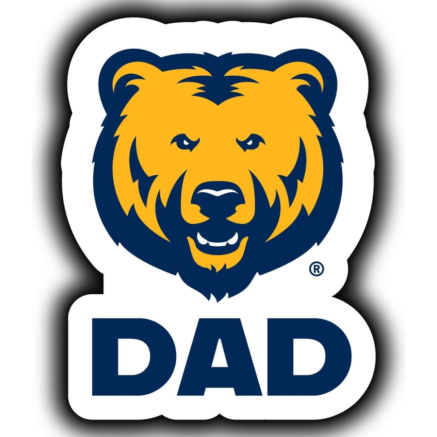 Northern Colorado Bears 4-Inch Proud Dad NCAA - Durable School Spirit Vinyl Decal Perfect Image 1