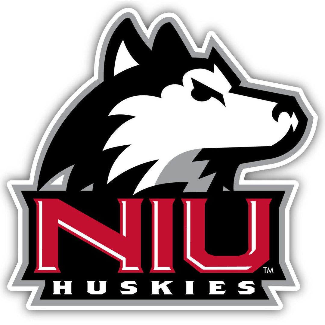 Northern Illinois Huskies 4-Inch Elegant School Logo NCAA Vinyl Decal Sticker for Fans, Students, and Alumni Image 1