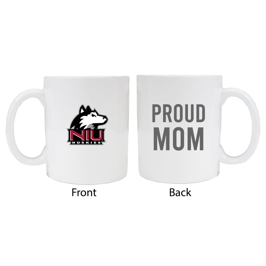 Northern Illinois Huskies Proud Mom Ceramic Coffee Mug - White Image 1