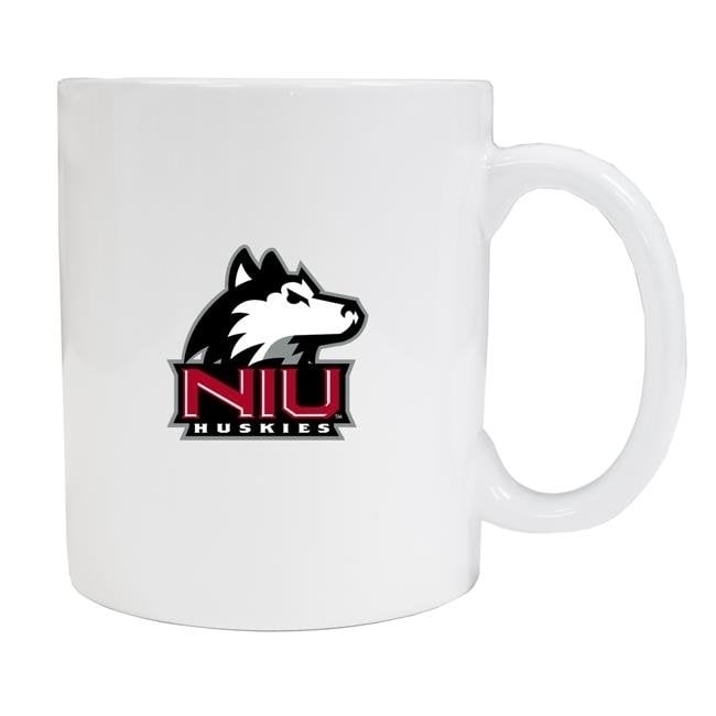 Northern Illinois Huskies White Ceramic NCAA Fan Mug 2-Pack (White) Image 1