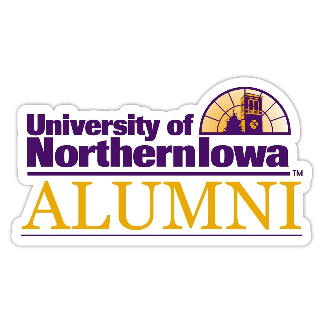 Northern Iowa Panthers 4-Inch Alumni NCAA Vinyl Sticker - Durable School Spirit Decal Image 1