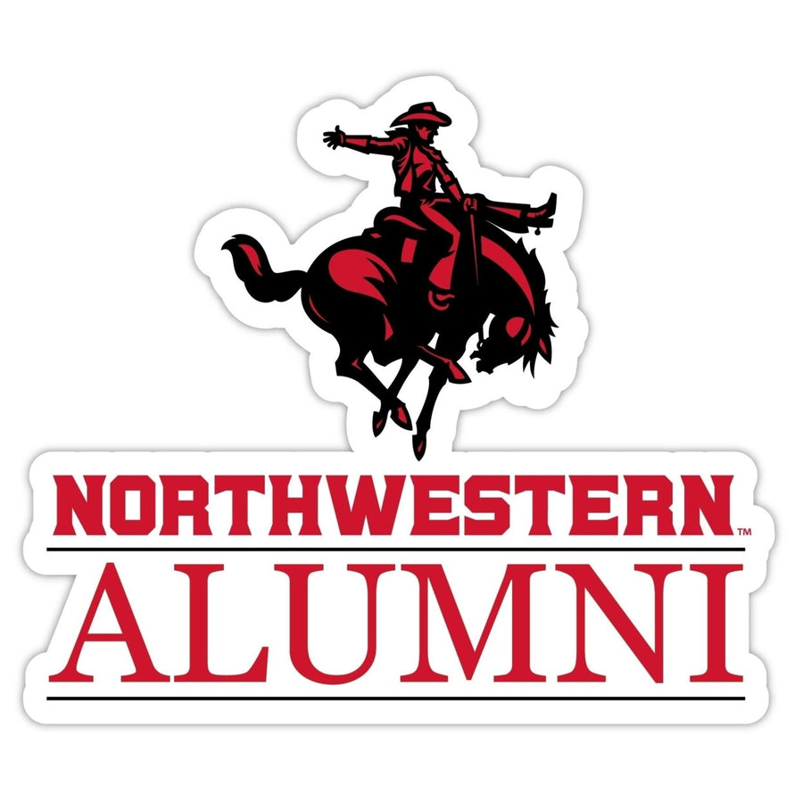 Northwestern Oklahoma State University 4-Inch Alumni NCAA Vinyl Sticker - Durable School Spirit Decal Image 1