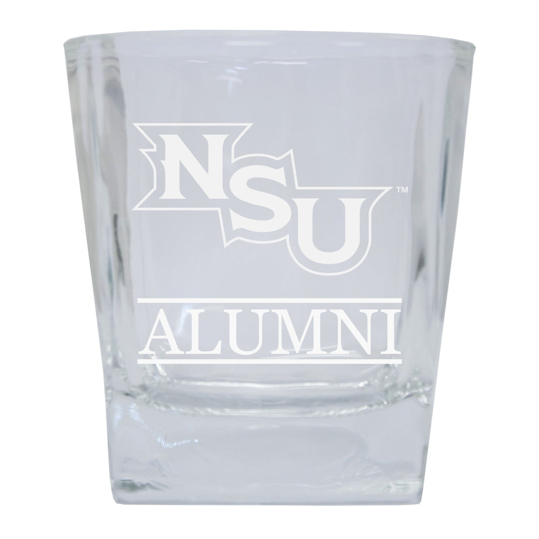 Northwestern State Demons Etched Alumni 5 oz Shooter Glass Tumbler 2-Pack Image 1