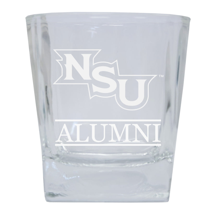 Northwestern State Demons Etched Alumni 5 oz Shooter Glass Tumbler 2-Pack Image 1