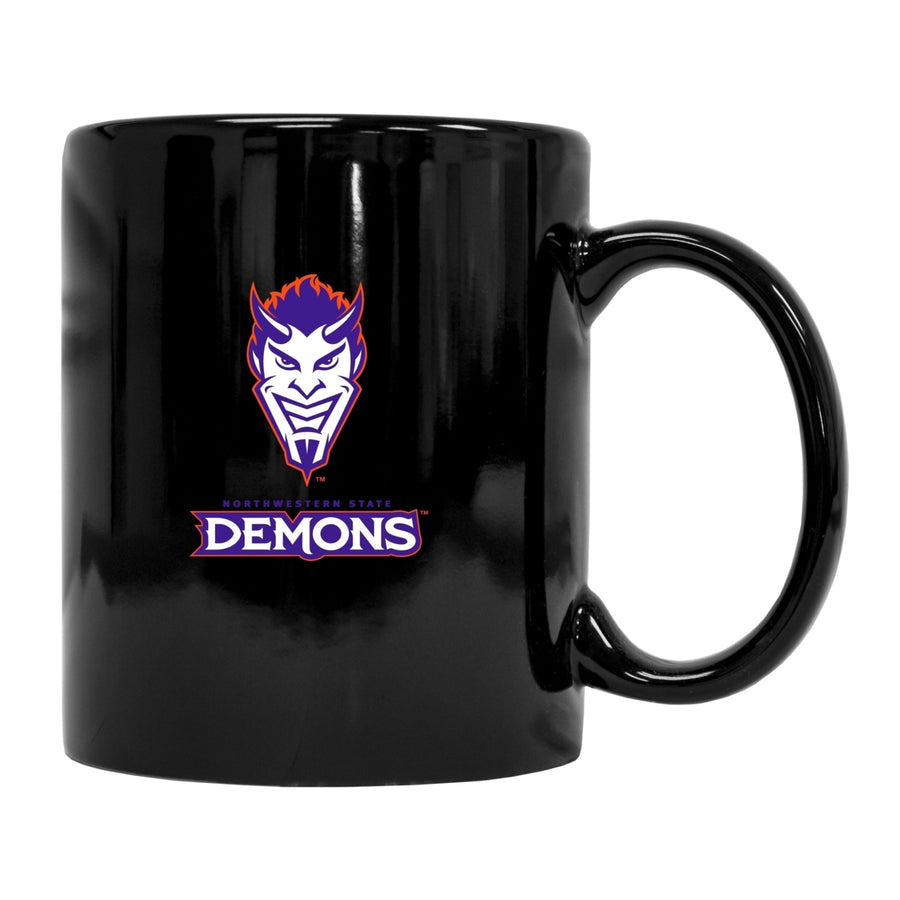 Northwestern University Wildcats Black Ceramic Coffee NCAA Fan Mug (Black) Image 1