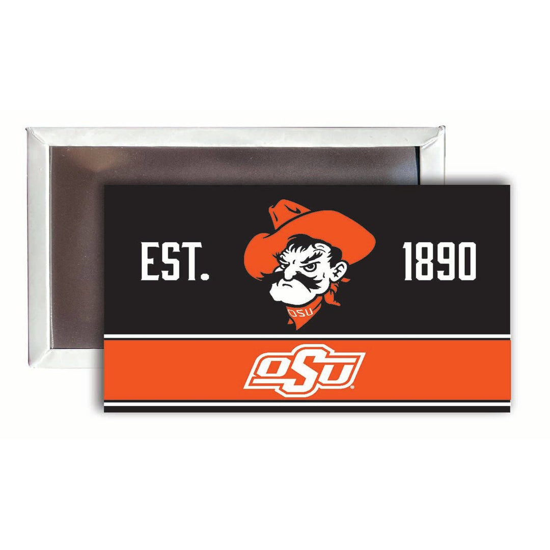 Oklahoma State Cowboys 2x3-Inch NCAA Vibrant Collegiate Fridge Magnet - Multi-Surface Team Pride Accessory Single Unit Image 1