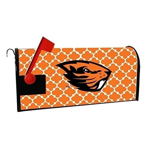 Oregon State Beavers NCAA Officially Licensed Mailbox Cover Moroccan Design Image 1