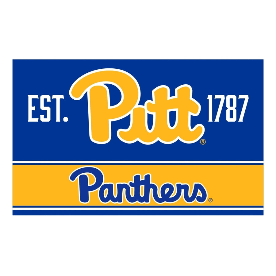 Pittsburgh Panthers Wood Sign with Frame Image 1