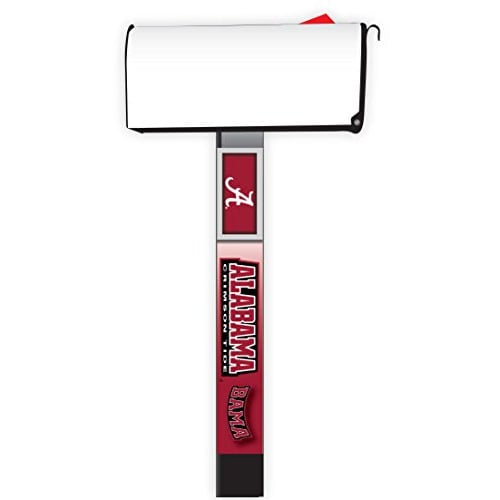 Alabama Crimson Tide Mailbox Post Covers (2-Pack) Show Your Team Spirit Image 1