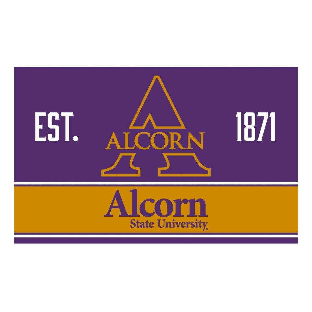 Alcorn State Braves Wood Sign with Frame Image 1