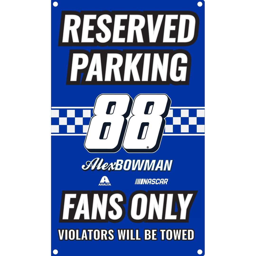 R and R Imports Alex Bowman 88 Metal Sign  for 2020 Image 1