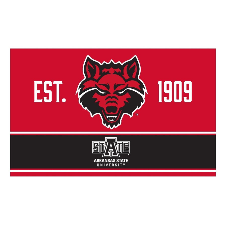 Arkansas State Wood Sign with Frame Image 1