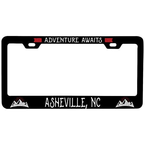 R and R Imports Asheville North Carolina Vanity Metal License Plate Frame Image 1