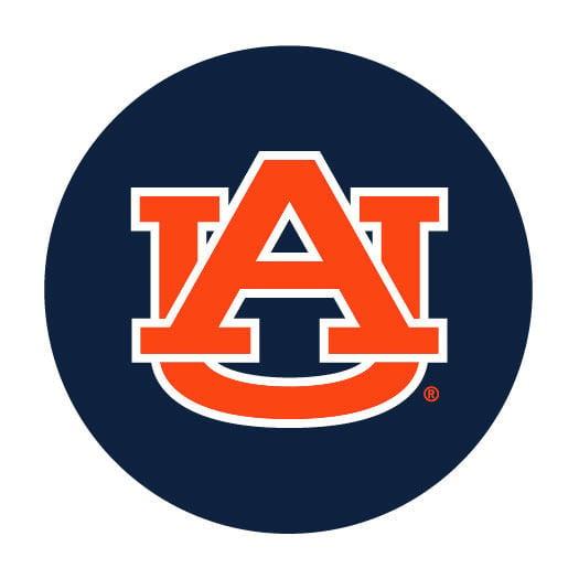 Auburn Tigers Mascot Design 3-Inch NCAA High-Definition Magnet - Versatile Metallic Surface Adornment Image 1