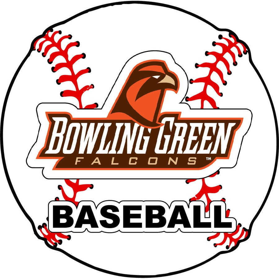 Bowling Green Falcons 4-Inch Round Baseball NCAA Passion Vinyl Decal Sticker Image 1