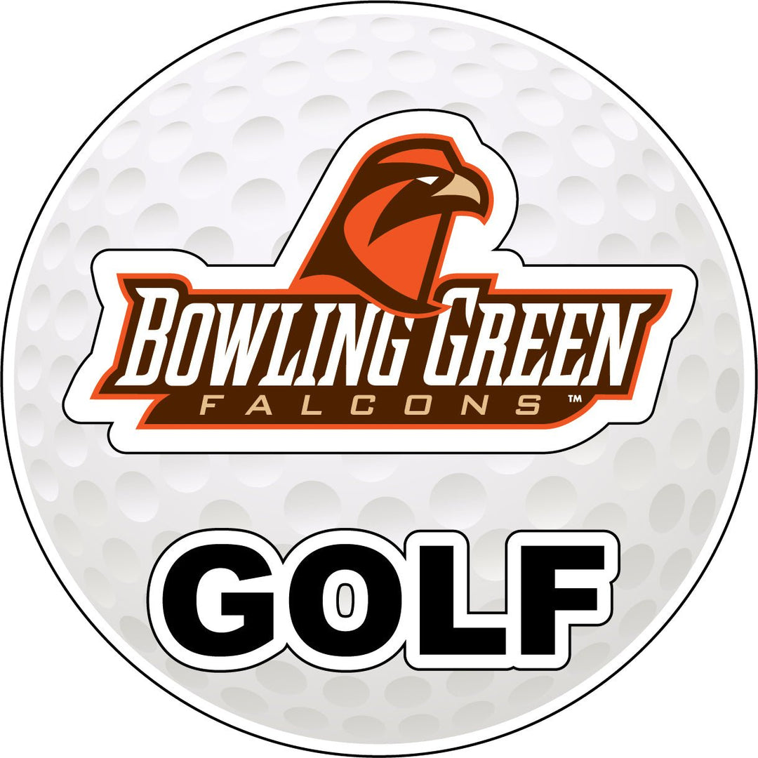 Bowling Green Falcons 4-Inch Round Golf NCAA Fairway Fervor Vinyl Decal Sticker Image 1