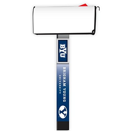 Brigham Young Cougars Mailbox Post Covers (2-Pack) Show Your Team Spirit Image 1