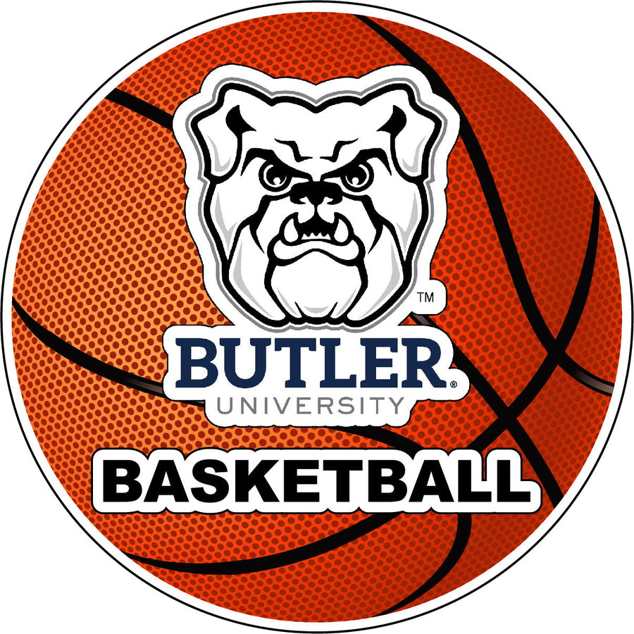 Butler Bulldogs 4-Inch Round Basketball NCAA Hoops Pride Vinyl Decal Sticker Image 1