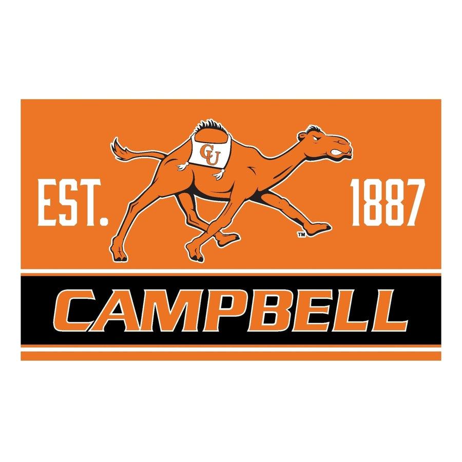 Campbell University Fighting Camels Wood Sign with Frame Image 1