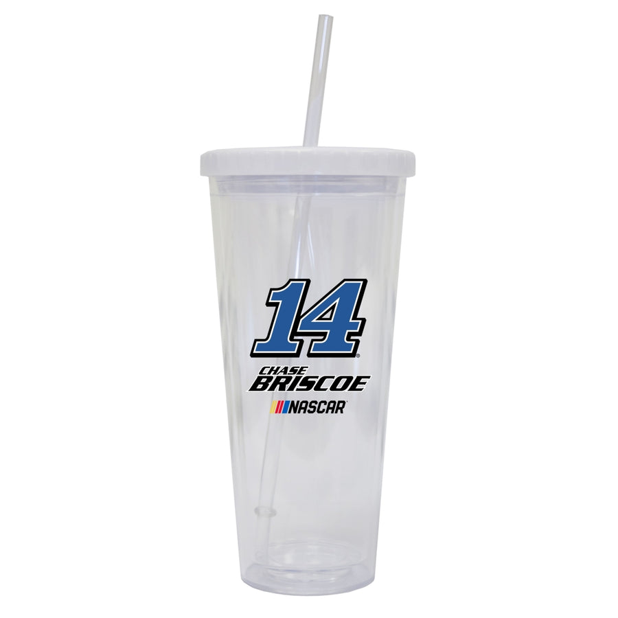 R and R Imports Chase Briscoe NASCAR 14 24 oz Straw Tumbler Image 1