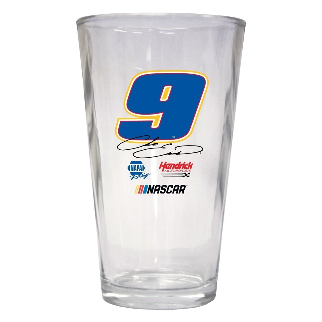 Chase Elliott 9 NASCAR Pint Glass for 2020 Image 1