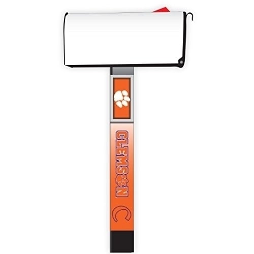 Clemson Tigers Mailbox Post Covers (2-Pack) Show Your Team Spirit Image 1