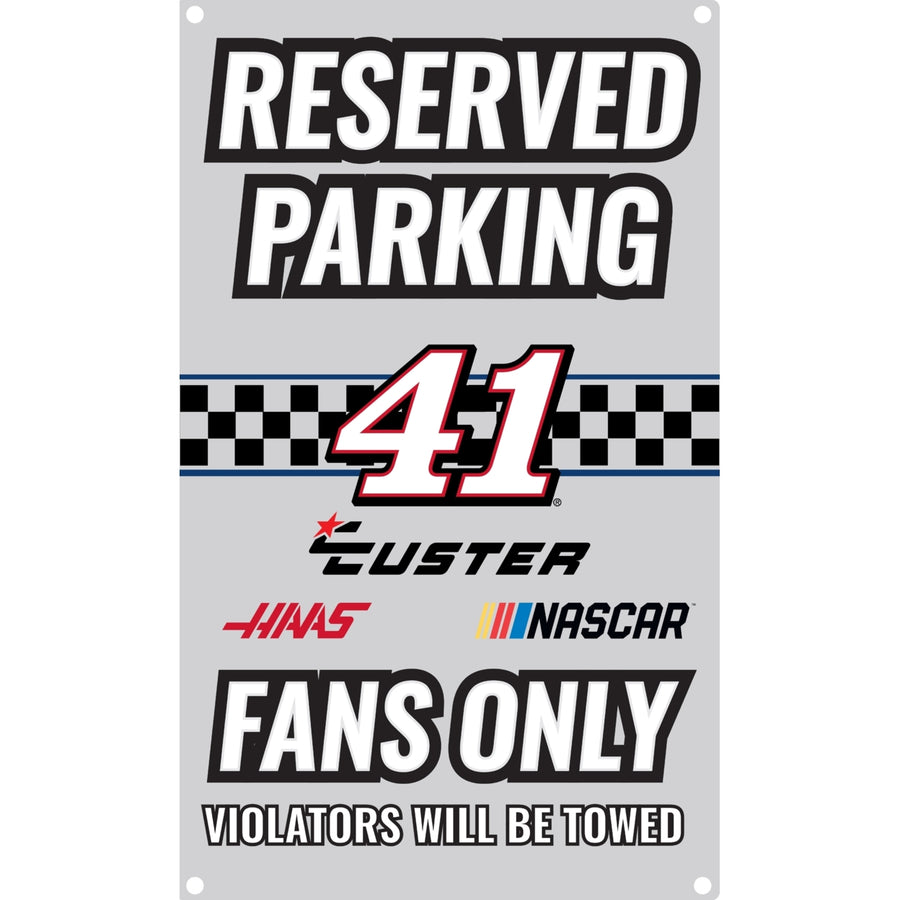 R and R Imports Cole Custer 41 Metal Sign  for 2020 Image 1