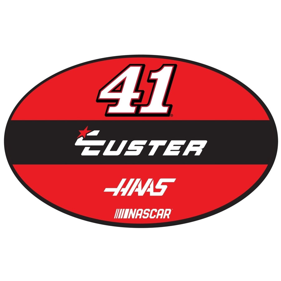 Cole Custer 41 Oval Decal Sticker for 2020 Image 1