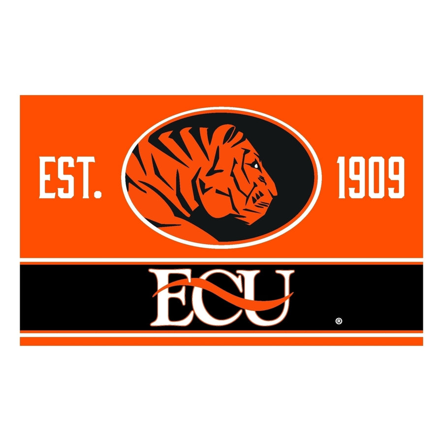 East Central University Tigers Wood Sign with Frame Image 1