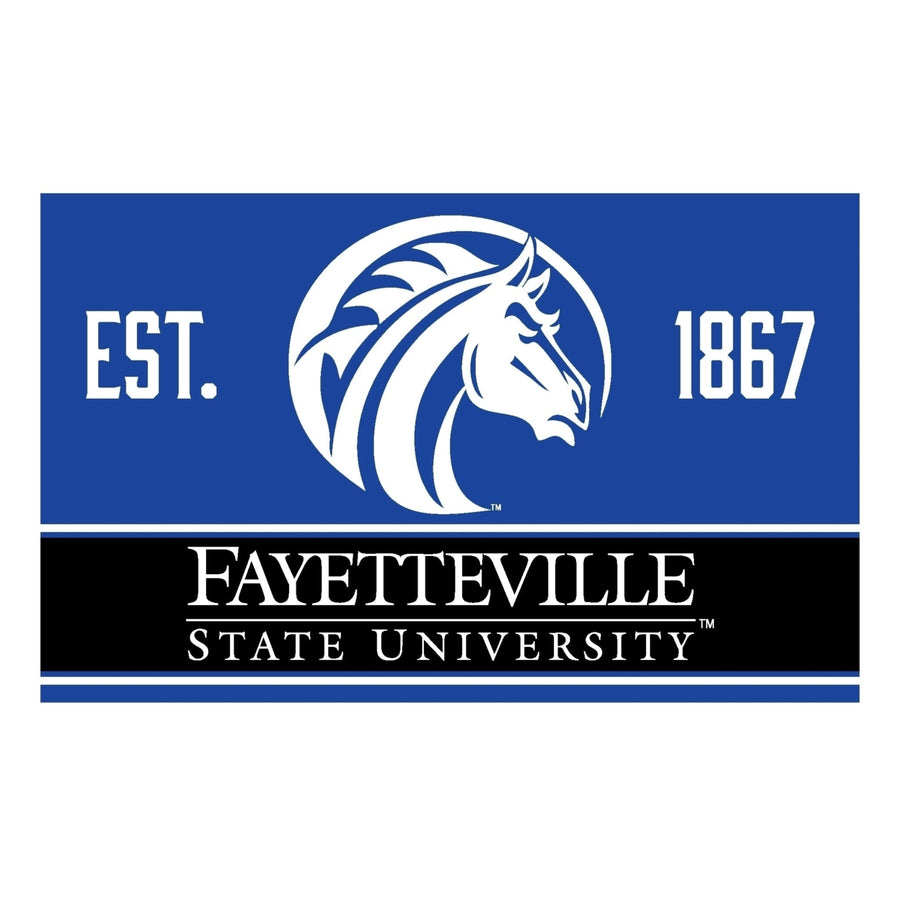Fayetteville State University Wood Sign with Frame Image 1