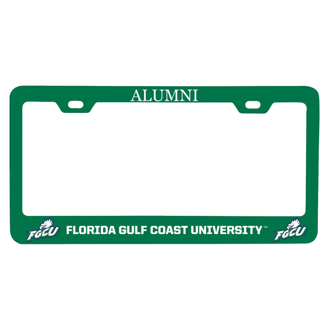 NCAA Florida Gulf Coast Eagles Alumni License Plate Frame - Colorful Heavy Gauge Metal, Officially Licensed Image 1