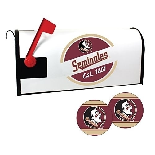 R and R Imports Florida State Seminoles Magnetic Mailbox Cover and Sticker Set Image 1