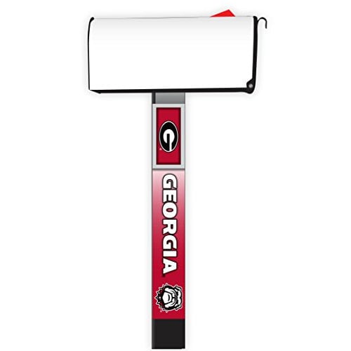 Georgia Bulldogs Mailbox Post Covers (2-Pack) Show Your Team Spirit Image 1